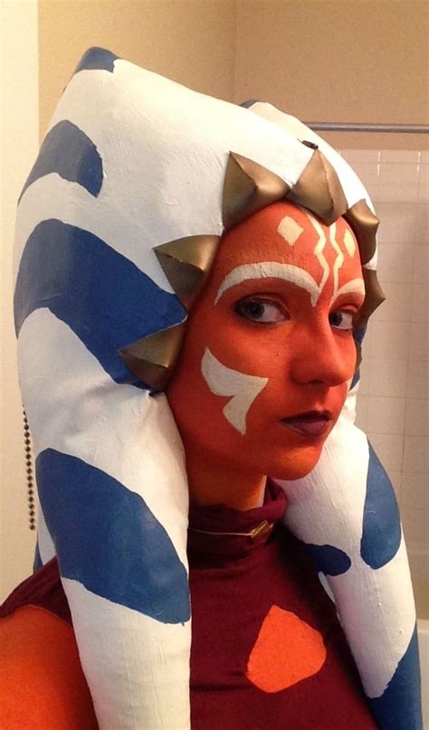 diy ahsoka headpiece|ahsoka without headband.